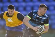 12 February 2018; Ross Molony, right, and Ian Nagle during Leinster Rugby squad training at Donnybrook Stadium in Dublin. Photo by Piaras Ó Mídheach/Sportsfile