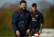 12 February 2018; Kevin O’Byrne during Munster Rugby squad training at the University of Limerick in Limerick. Photo by Diarmuid Greene/Sportsfile