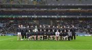 27 January 2018; The Kildare squad before the Allianz Football League Division 1 Round 1 match between Dublin and Kildare at Croke Park in Dublin. Photo by Piaras Ó Mídheach/Sportsfile