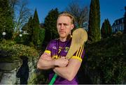 13 February 2018; Diarmuid O'Keeffe of Wexford during a Tipperary v Wexford Allianz Hurling League Division 1A Round 3 media event at the Annar Hotel in Thurles, Co Tipperary. Photo by Eóin Noonan/Sportsfile