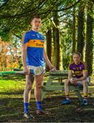 13 February 2018; Ronan Maher of Tipperary, left and Diarmuid O'Keeffe of Wexford during a Tipperary v Wexford Allianz Hurling League Division 1A Round 3 media event at the Annar Hotel in Thurles, Co Tipperary. Photo by Eóin Noonan/Sportsfile