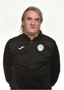 12 February 2018; Ollie Horgan Manager of Finn Harps. Finn Harps squad portraits at Letterkenny Co Donegal. Photo by Oliver McVeigh/Sportsfile