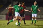 13 February 2018; Troy Parrott of Republic of Ireland during the Under 17 International Friendly match between the Republic of Ireland and Turkey at Eamonn Deacy Park in Galway. Photo by Diarmuid Greene/Sportsfile