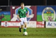 13 February 2018; Nathan Collins of Republic of Ireland during the Under 17 International Friendly match between the Republic of Ireland and Turkey at Eamonn Deacy Park in Galway. Photo by Diarmuid Greene/Sportsfile