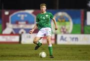 13 February 2018; Nathan Collins of Republic of Ireland during the Under 17 International Friendly match between the Republic of Ireland and Turkey at Eamonn Deacy Park in Galway. Photo by Diarmuid Greene/Sportsfile
