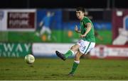 13 February 2018; Oisin McEntee of Republic of Ireland during the Under 17 International Friendly match between the Republic of Ireland and Turkey at Eamonn Deacy Park in Galway. Photo by Diarmuid Greene/Sportsfile