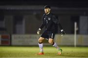 13 February 2018; Republic of Ireland goalkeeper Kian Clarke during the Under 17 International Friendly match between the Republic of Ireland and Turkey at Eamonn Deacy Park in Galway. Photo by Diarmuid Greene/Sportsfile