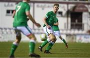 13 February 2018; Nathan Collins of Republic of Ireland during the Under 17 International Friendly match between the Republic of Ireland and Turkey at Eamonn Deacy Park in Galway. Photo by Diarmuid Greene/Sportsfile