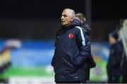 13 February 2018; Turkey manager Ahmet Ceyhan during the Under 17 International Friendly match between the Republic of Ireland and Turkey at Eamonn Deacy Park in Galway. Photo by Diarmuid Greene/Sportsfile