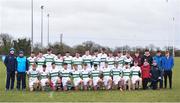 14 February 2018; The South East squad prior to the Shane Horgan Cup 4th Round match between South East and North East at Ashbourne RFC in Ashbourne, Co Meath. Photo by David Fitzgerald/Sportsfile
