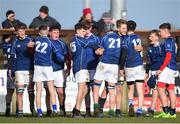 14 February 2018; Midlands players celebrate at the final whistle following their side's victory in the Shane Horgan Cup 4th Round match between North Midlands and Midlands at Ashbourne RFC in Ashbourne, Co Meath. Photo by David Fitzgerald/Sportsfile