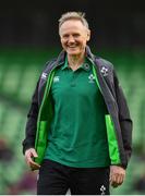 10 February 2018; Head coach Joe Schmidt prior to the Six Nations Rugby Championship match between Ireland and Italy at the Aviva Stadium in Dublin. Photo by Brendan Moran/Sportsfile