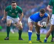 10 February 2018; Marcello Violi of Italy during the Six Nations Rugby Championship match between Ireland and Italy at the Aviva Stadium in Dublin. Photo by Brendan Moran/Sportsfile