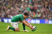 10 February 2018; Joey Carbery of Ireland during the Six Nations Rugby Championship match between Ireland and Italy at the Aviva Stadium in Dublin. Photo by Brendan Moran/Sportsfile