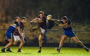 14 February 2018; Ruairi Greene of NUIG in action against Cormac Howley of DIT during the Electric Ireland HE GAA Sigerson Cup Semi-Final match between NUI Galway and Dublin Institute of Technology at St Lomans in Mullingar, Co Westmeath. Photo by Sam Barnes/Sportsfile