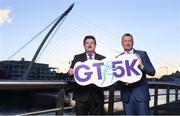 16 February 2018; Launching the Grant Thornton Corporate 5K Team Challenge 2018 were Grant Thornton Managing Partner Michael McAteer, right, and Athletics Ireland CEO John Foley. Grant Thornton’s race series is Ireland’s largest corporate run event and funds raised will support the Simon Community. To register: www.grantthornton.ie/GT5k. Photo by Sam Barnes/Sportsfile