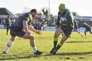 15 February 2018; Jack McGrath, left, and Rory Best during Ireland Rugby squad training at Buccaneers RFC, Dubarry Park, Athlone, Westmeath. Photo by Brendan Moran/Sportsfile