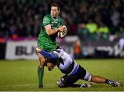 16 February 2018; Craig Ronaldson of Connacht is tackled by Maxime Mbanda of Zebre during the Guinness PRO14 Round 15 match between Connacht and Zebre at the Sportsground in Galway. Photo by Harry Murphy/Sportsfile