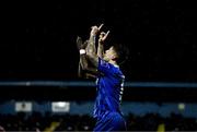 16 February 2018; Gavan Holohan of Waterford FC, right, celebrates after scoring his side's first and equalising goal during the SSE Airtricity League Premier Division match between Waterford FC and Derry City at the RSC in Waterford. Photo by Diarmuid Greene/Sportsfile