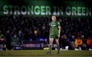 16 February 2018; Eoin Griffin of Connacht looks on during the Guinness PRO14 Round 15 match between Connacht and Zebre at the Sportsground in Galway. Photo by Harry Murphy/Sportsfile