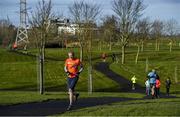 17 February 2018; Participants taking part in the Tolka Valley parkrun in Finglas, Dublin. parkrun Ireland in partnership with Vhi, added their 87th event on Saturday, February 17th, with the introduction of the Tolka Valley parkrun in Finglas, Dublin 11. parkruns take place over a 5km course weekly, are free to enter and are open to all ages and abilities, providing a fun and safe environment to enjoy exercise. To register for a parkrun near you visit www.parkrun.ie. Photo by Brendan Moran/Sportsfile