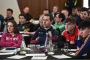 17 February 2018; Attendees during the GAA Player Conference at Croke Park in Dublin. Photo by David Fitzgerald/Sportsfile