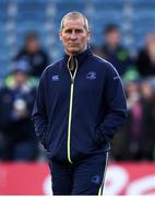 17 February 2018; Leinster senior coach Stuart Lancaster prior to the Guinness PRO14 Round 15 match between Leinster and Scarlets at the RDS Arena in Dublin. Photo by Harry Murphy/Sportsfile