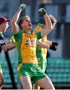 17 February 2018; Kieran Fitzgerald of Corofin celebrates after the AIB GAA Football All-Ireland Senior Club Championship Semi-Final match between Corofin and Moorefield at O'Connor Park in Tullamore, Offaly. Photo by Matt Browne/Sportsfile