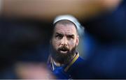 17 February 2018; Scott Fardy of Leinster speaks to his team-mates after the Guinness PRO14 Round 15 match between Leinster and Scarlets at the RDS Arena in Dublin. Photo by Brendan Moran/Sportsfile