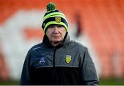 17 February 2018; Donegal manager Declan Bonner before the Bank of Ireland Dr. McKenna Cup Final match between Tyrone and Donegal at the Athletic Grounds in Armagh. Photo by Oliver McVeigh/Sportsfile