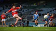 10 February 2018; Eimear Scally of Cork scores her side's first goal from a penalty during the Lidl Ladies Football National League Division 1 match between Dublin and Cork at Croke Park in Dublin. Photo by Piaras Ó Mídheach/Sportsfile