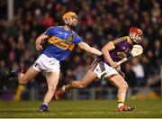 17 February 2018; Lee Chin of Wexford in action against Barry Heffernan of Tipperary during the Allianz Hurling League Division 1A Round 3 match between Tipperary and Wexford at Semple Stadium in Thurles, Tipperary. Photo by Stephen McCarthy/Sportsfile