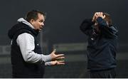 17 February 2018; Wexford manager Davy Fitzgerald and selector Seoirse Bulfin, right, react during the Allianz Hurling League Division 1A Round 3 match between Tipperary and Wexford at Semple Stadium in Thurles, Tipperary. Photo by Stephen McCarthy/Sportsfile