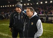 17 February 2018; Wexford manager Davy Fitzgerald, right, and Tipperary manager Michael Ryan following the Allianz Hurling League Division 1A Round 3 match between Tipperary and Wexford at Semple Stadium in Thurles, Tipperary. Photo by Stephen McCarthy/Sportsfile