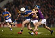 17 February 2018; Mikey Breen of Tipperary and Conor Firman of Wexford during the Allianz Hurling League Division 1A Round 3 match between Tipperary and Wexford at Semple Stadium in Thurles, Tipperary. Photo by Stephen McCarthy/Sportsfile