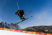 18 February 2018; Brendan Newby of Ireland in action during a training session at the Phoenix Snow Park on day nine of the Winter Olympics in Pyeongchang-gun, South Korea. Photo by Ramsey Cardy/Sportsfile