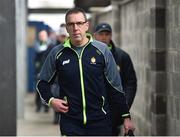 18 February 2018; Clare joint manager Gerry O’Connor arrives prior to the Allianz Hurling League Division 1A Round 3 match between Clare and Cork at Cusack Park in Ennis, Clare. Photo by Seb Daly/Sportsfile