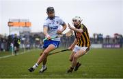 18 February 2018; Maurice Shanahan of Waterford and Padraig Walsh of Kilkenny during the Allianz Hurling League Division 1A Round 3 match between Waterford and Kilkenny at Walsh Park in Waterford. Photo by Stephen McCarthy/Sportsfile