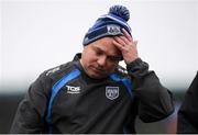 18 February 2018; Waterford manager Derek McGrath reacts during the Allianz Hurling League Division 1A Round 3 match between Waterford and Kilkenny at Walsh Park in Waterford. Photo by Stephen McCarthy/Sportsfile