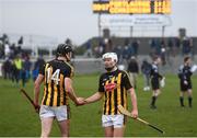 18 February 2018; Padraig Walsh and his Kilkenny team-mate Walter Walsh, 14, following the Allianz Hurling League Division 1A Round 3 match between Waterford and Kilkenny at Walsh Park in Waterford. Photo by Stephen McCarthy/Sportsfile