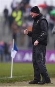 18 February 2018; Kilkenny manager Brian Cody celebrates a second half score during the Allianz Hurling League Division 1A Round 3 match between Waterford and Kilkenny at Walsh Park in Waterford. Photo by Stephen McCarthy/Sportsfile