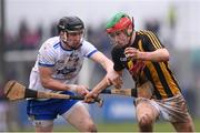 18 February 2018; Pat Lyng of Kilkenny in action against Conor Gleeson of Waterford during the Allianz Hurling League Division 1A Round 3 match between Waterford and Kilkenny at Walsh Park in Waterford. Photo by Stephen McCarthy/Sportsfile