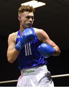 17 February 2018; Michael Nevin, Portlaoise, Co. Laois during the 2018 IABA Elite Boxing Championships Semi-Finals at the National Stadium in Dublin. Photo by Barry Cregg/Sportsfile