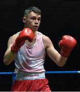 17 February 2018; Gerard French, Clonard, Co. Antrim during the 2018 IABA Elite Boxing Championships Semi-Finals at the National Stadium in Dublin. Photo by Barry Cregg/Sportsfile