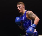 17 February 2018; Kevin Sheehy, St.Franics, Limerick during the 2018 IABA Elite Boxing Championships Semi-Finals at the National Stadium in Dublin. Photo by Barry Cregg/Sportsfile