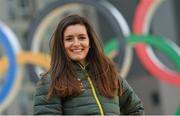 19 February 2018; Tess Arbez of Ireland photographed in the Athletes Village at the Winter Olympics in Pyeongchang-gun, South Korea. Photo by Ramsey Cardy/Sportsfile