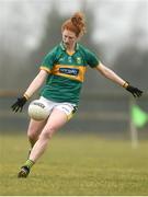18 February 2018; Louise Ni Mhuircheartaigh of Kerry during the Lidl Ladies Football National League Division 1 Round 3 refixture match between Monaghan and Kerry at IT Blanchardstown in Blanchardstown, Dublin. Photo by Piaras Ó Mídheach/Sportsfile