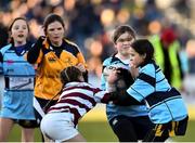 17 February 2018; Action during the Bank of Ireland Half-Time Minis between Tullow RFC and MU Barnhall at the Guinness PRO14 Round 15 match between Leinster and Scarlets at the RDS Arena in Dublin. Photo by Seb Daly/Sportsfile