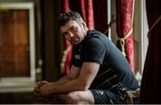 19 February 2018; Peter O'Mahony poses for a portrait after an Ireland Rugby press conference at Carton House in Kildare. Photo by Piaras Ó Mídheach/Sportsfile