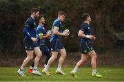 19 February 2018; Garry Ringrose, centre, during a Leinster Rugby training session at Leinster Rugby Headquarters in UCD, Dublin. Photo by Stephen McCarthy/Sportsfile